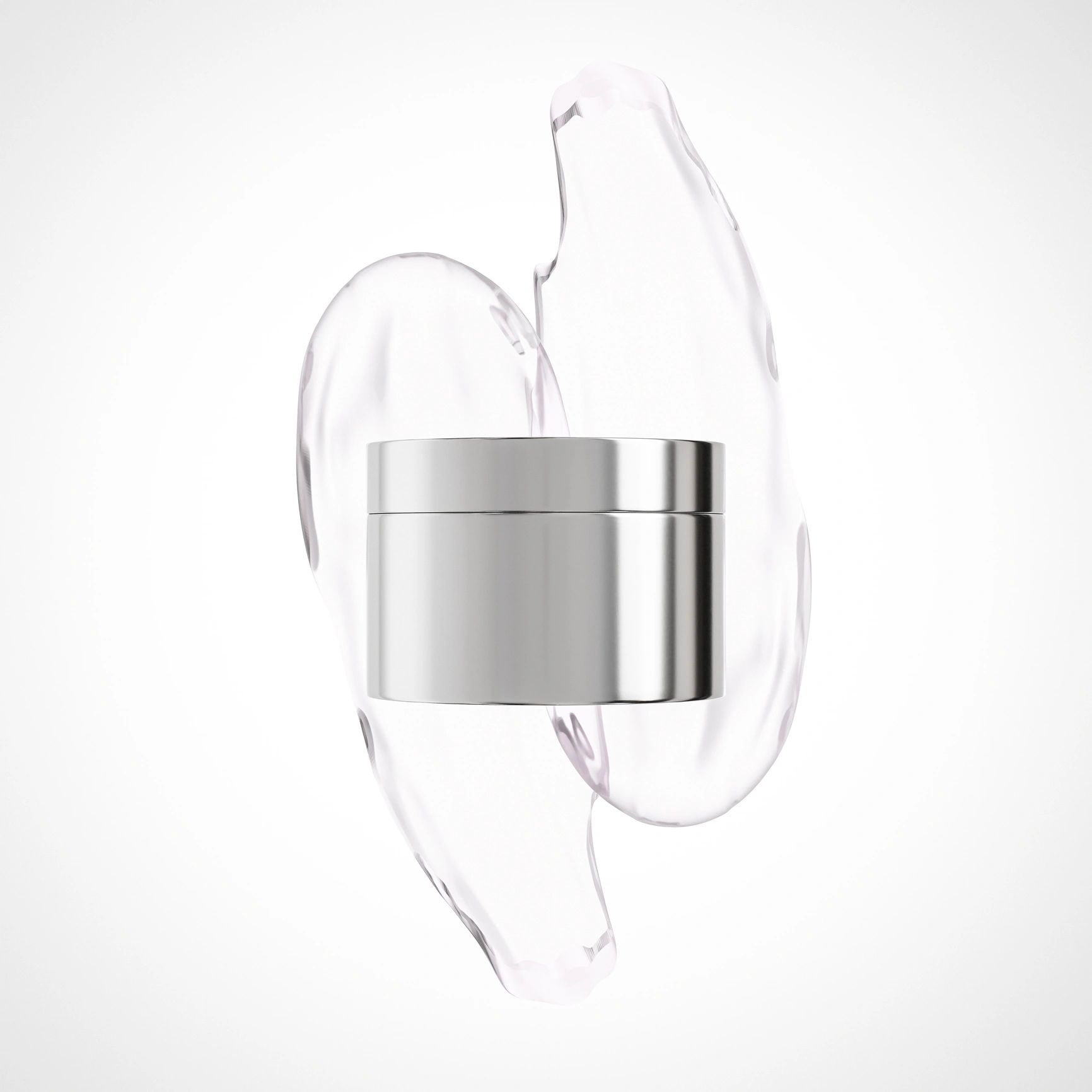 Luxury skincare cream jar